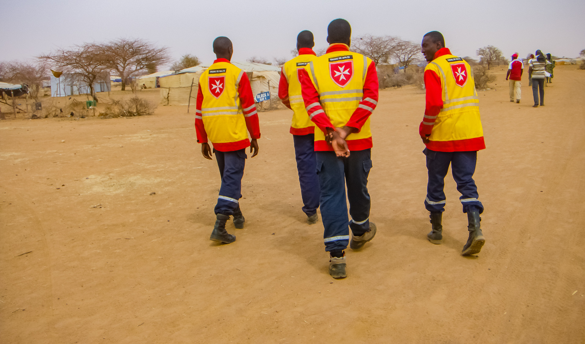 La embajada de la Orden de Malta en Mauritania organiza una misión de apoyo al nuevo Servicio de primeros auxilios