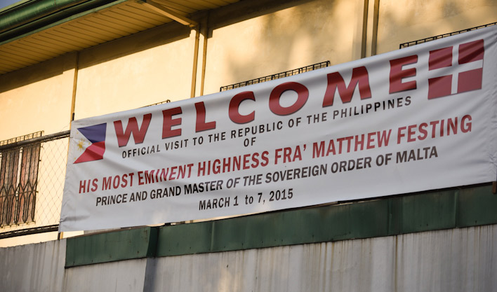 Offizieller Besuch des Großmeisters auf den Philippinen