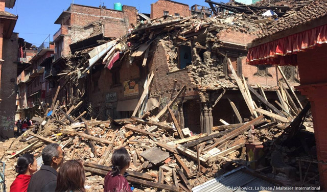 Erdbeben in Nepal: Rettungsteams des Malteserordens in Kathmandu angekommen