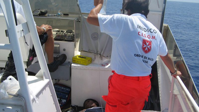 Rescuing migrants in the Strait of Sicily: 80,000 hours worked during the first seven months of 2015