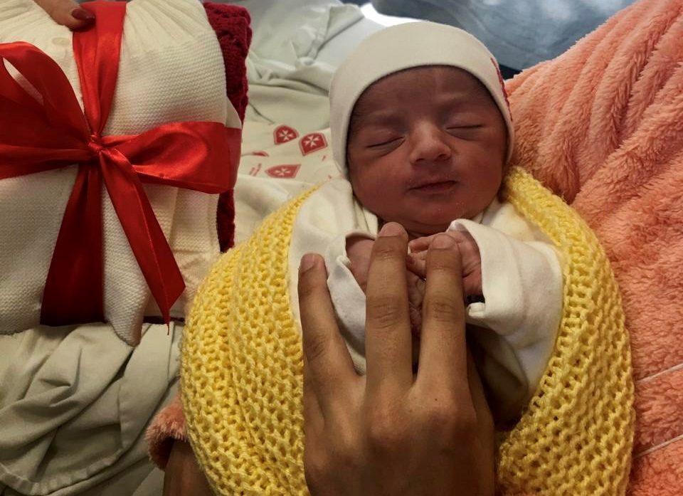 Le premier bébé de Noël 2020 à Bethléem