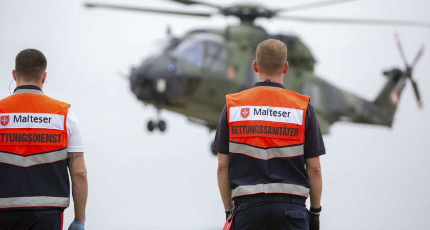 Hochwasser in Deutschland: Malteserorden rund um die Uhr im Einsatz