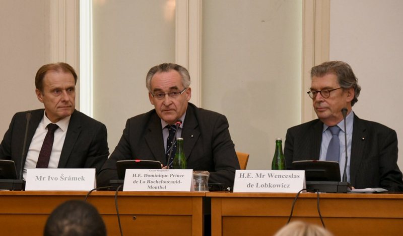 El Gran Hospitalario, invitado de la Academia Diplomática de la República Checa