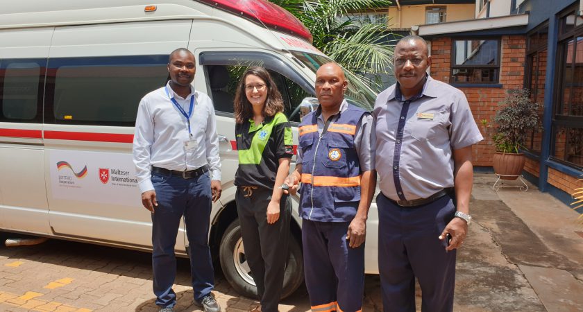 Malteser International’s Emergency Medical Service project in Uganda responding to Covid 19 spread