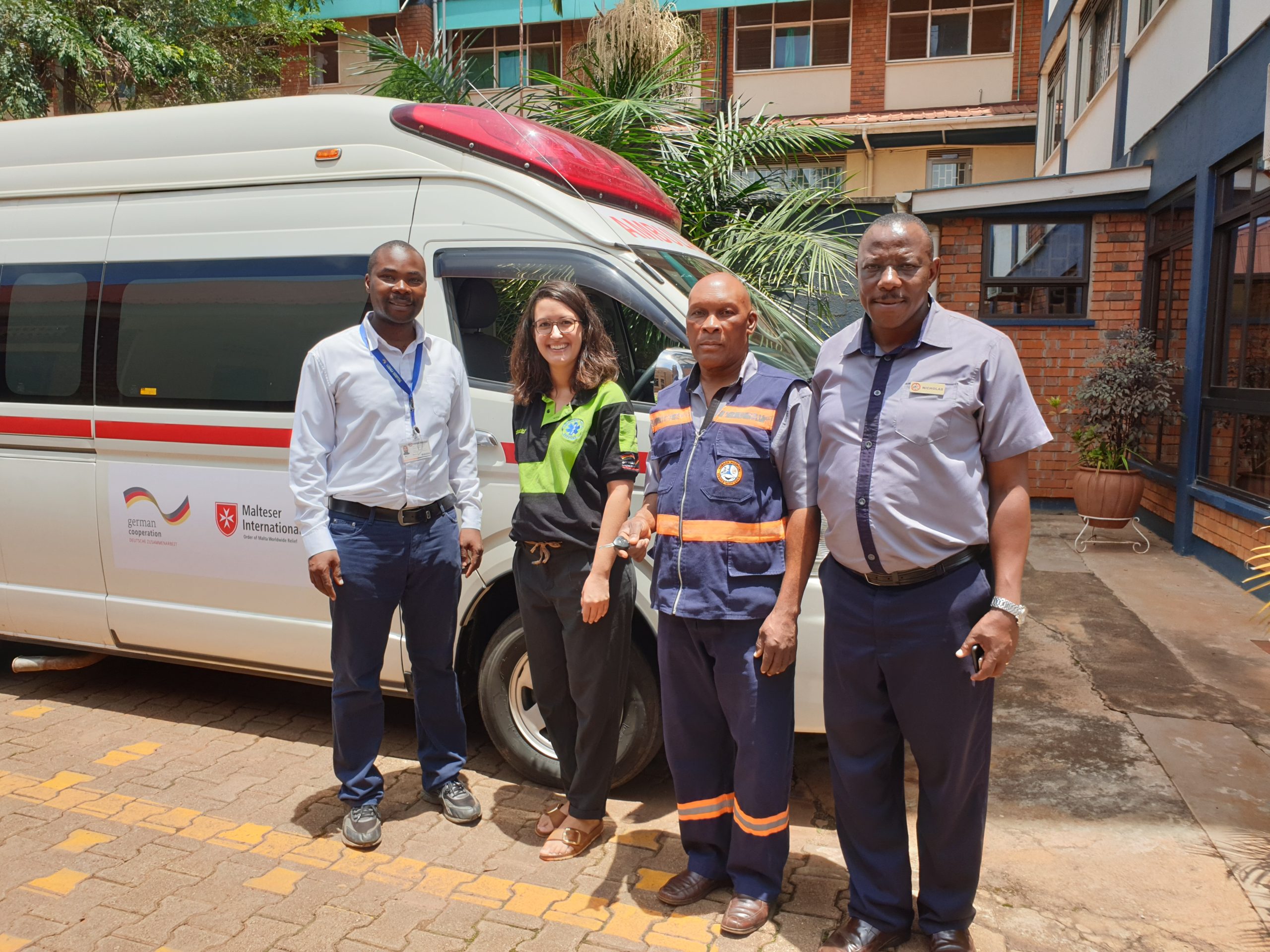 La risposta al contagio del Covid-19 in Uganda del progetto Servizio medico di emergenza di Malteser International