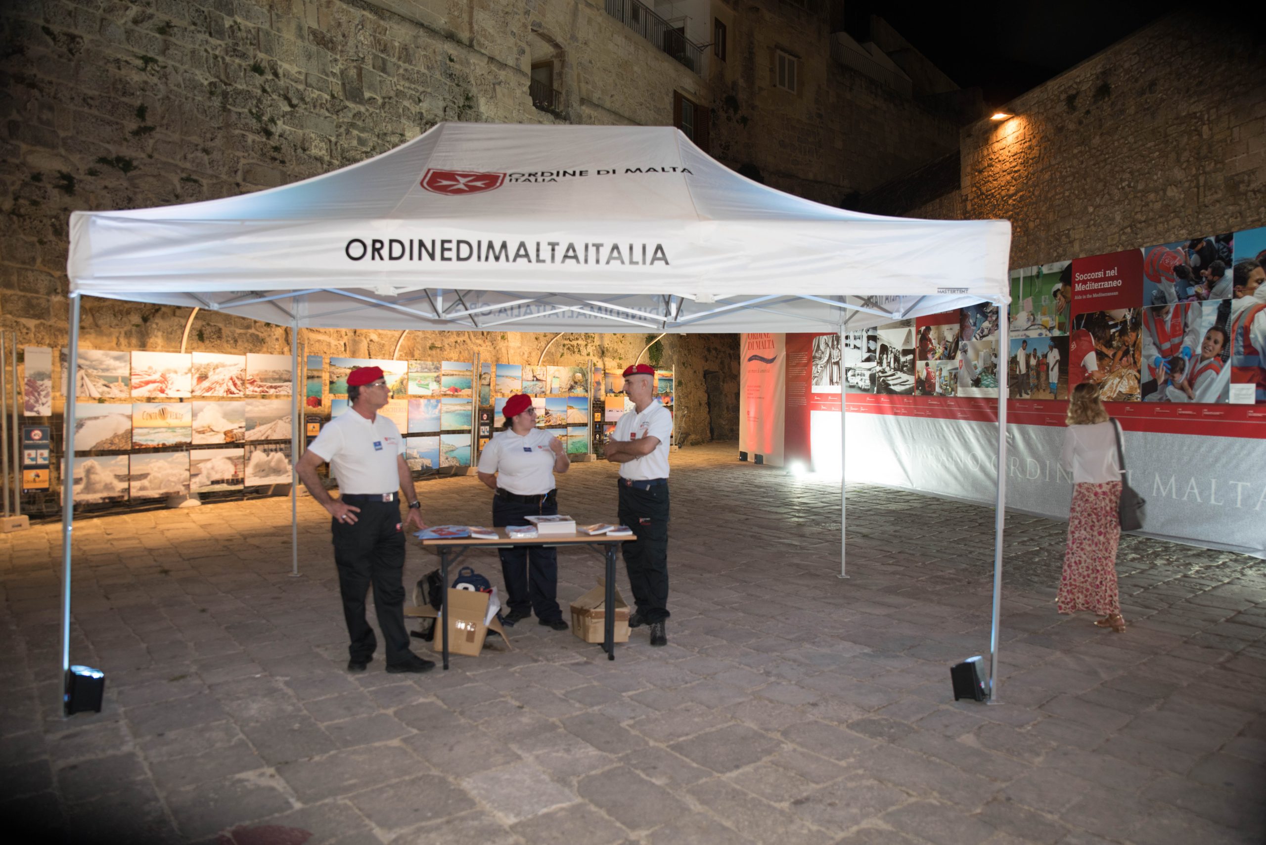 Order of Malta at the Mediterranean Festival of Journalists in Otranto