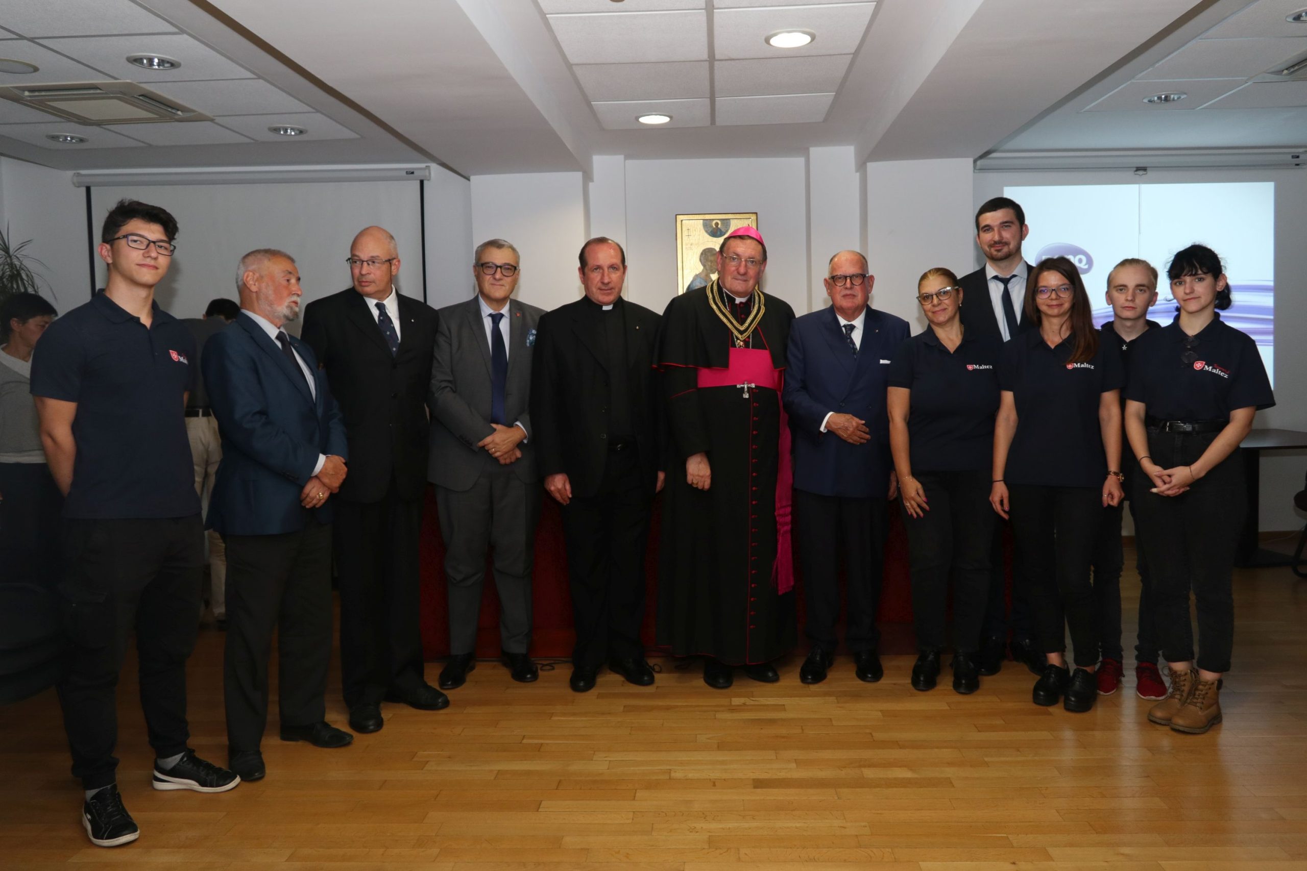 Mons. Jean Laffitte in first visit to Romania