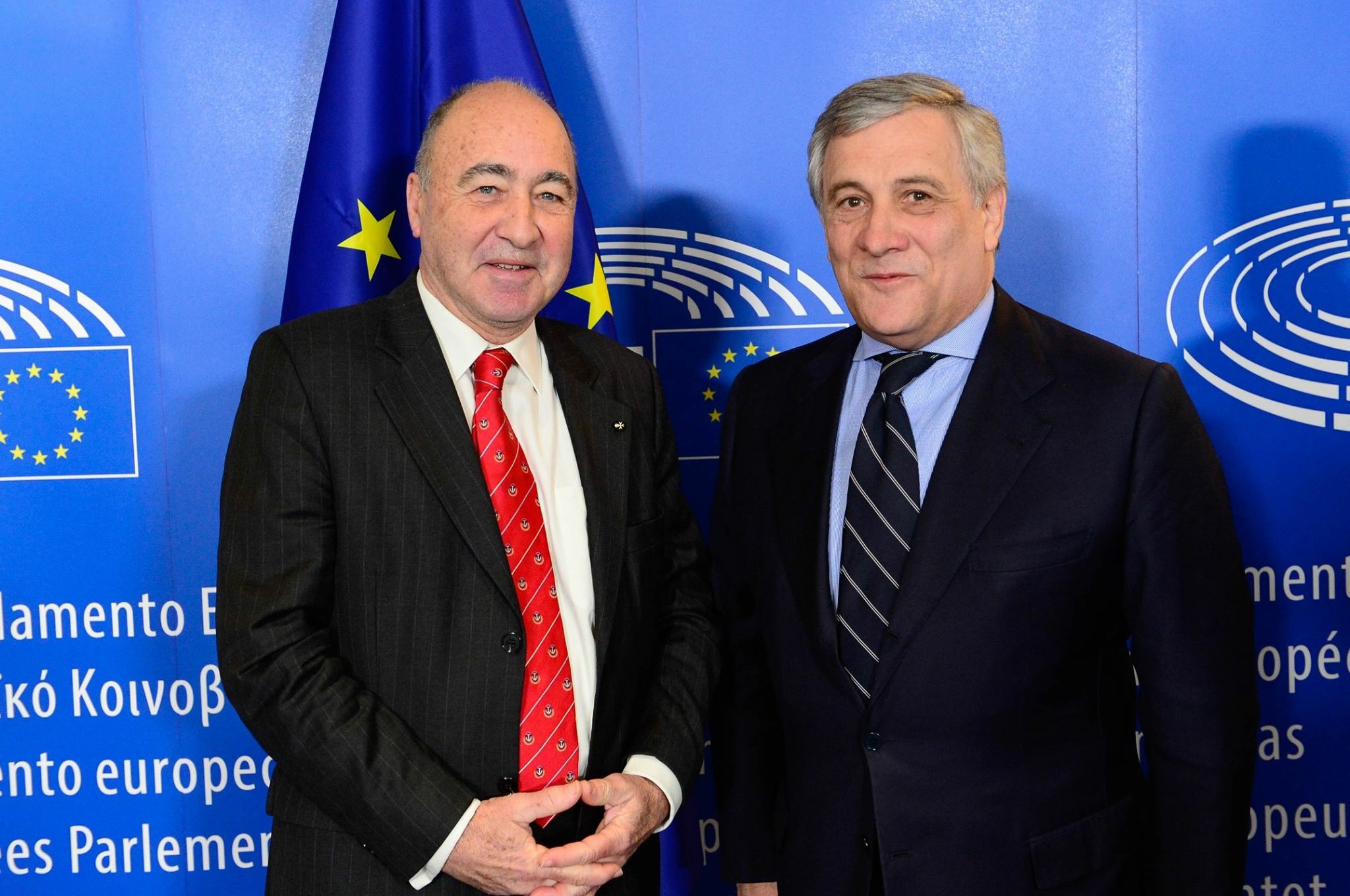 The Ambassador of the Order of Malta to the European Union was received by the President of the European Parliament