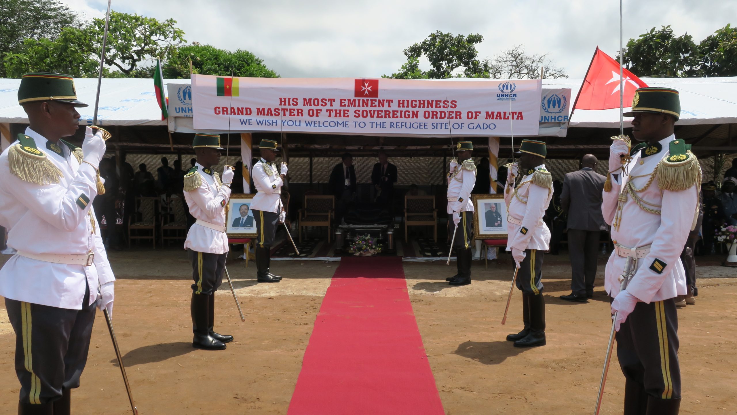 Le Grand Maître en visite d’État au Cameroun