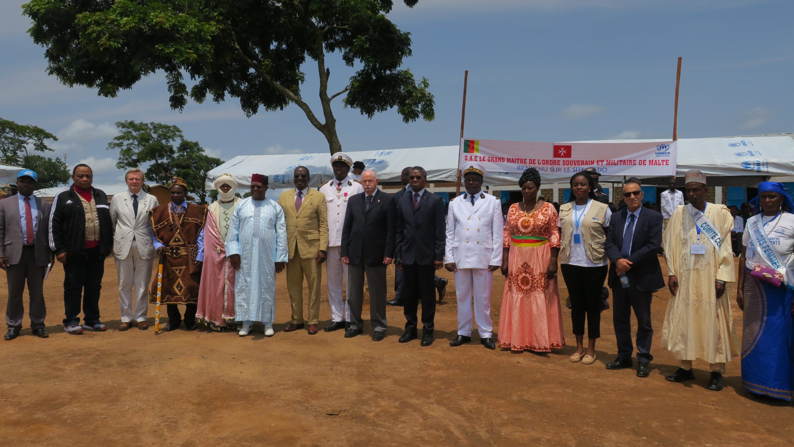 Le Grand Maître en visite d’État au Cameroun