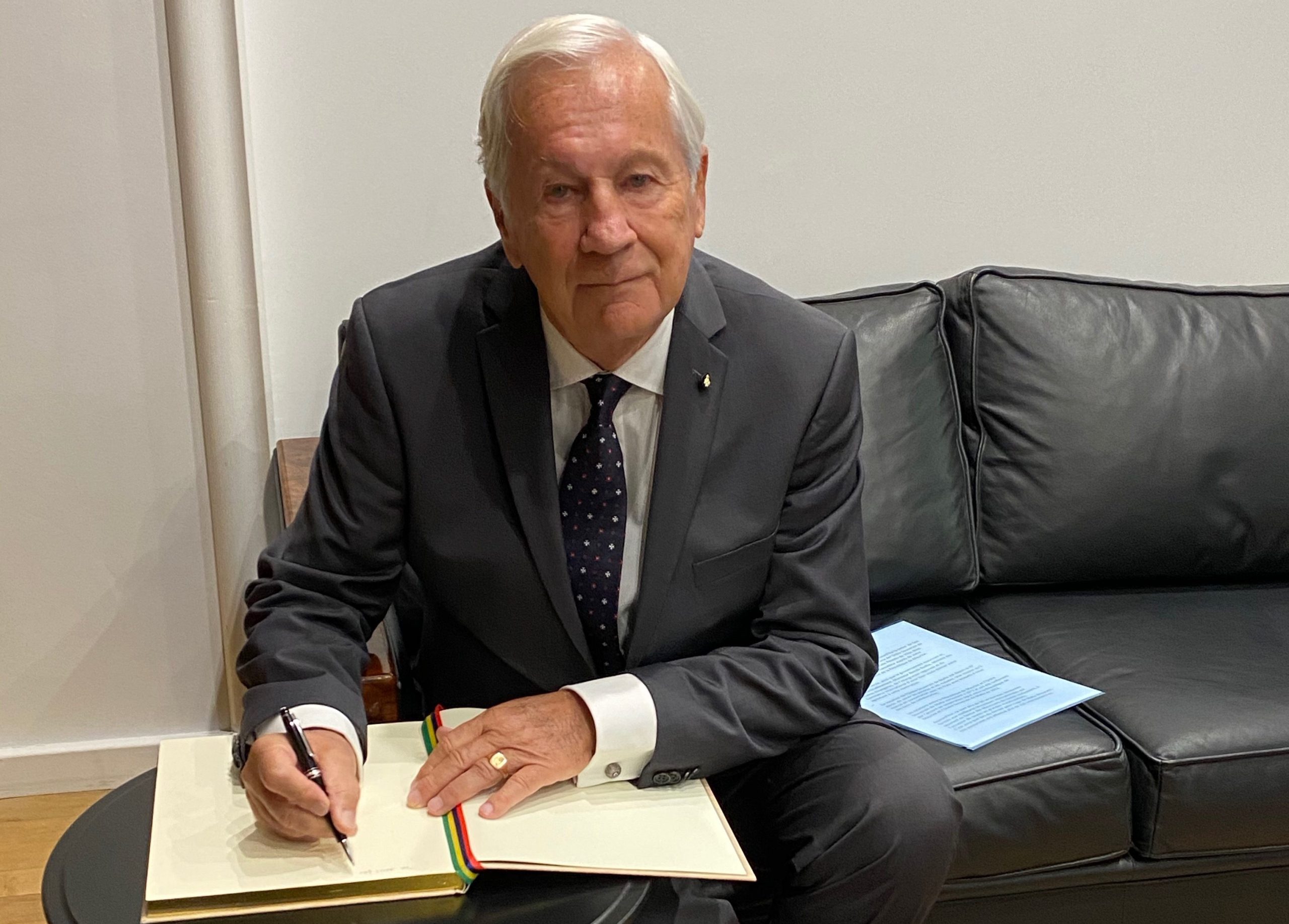 El nuevo embajador de la Orden de Malta ante la República de Mauricio ha presentado sus credenciales
