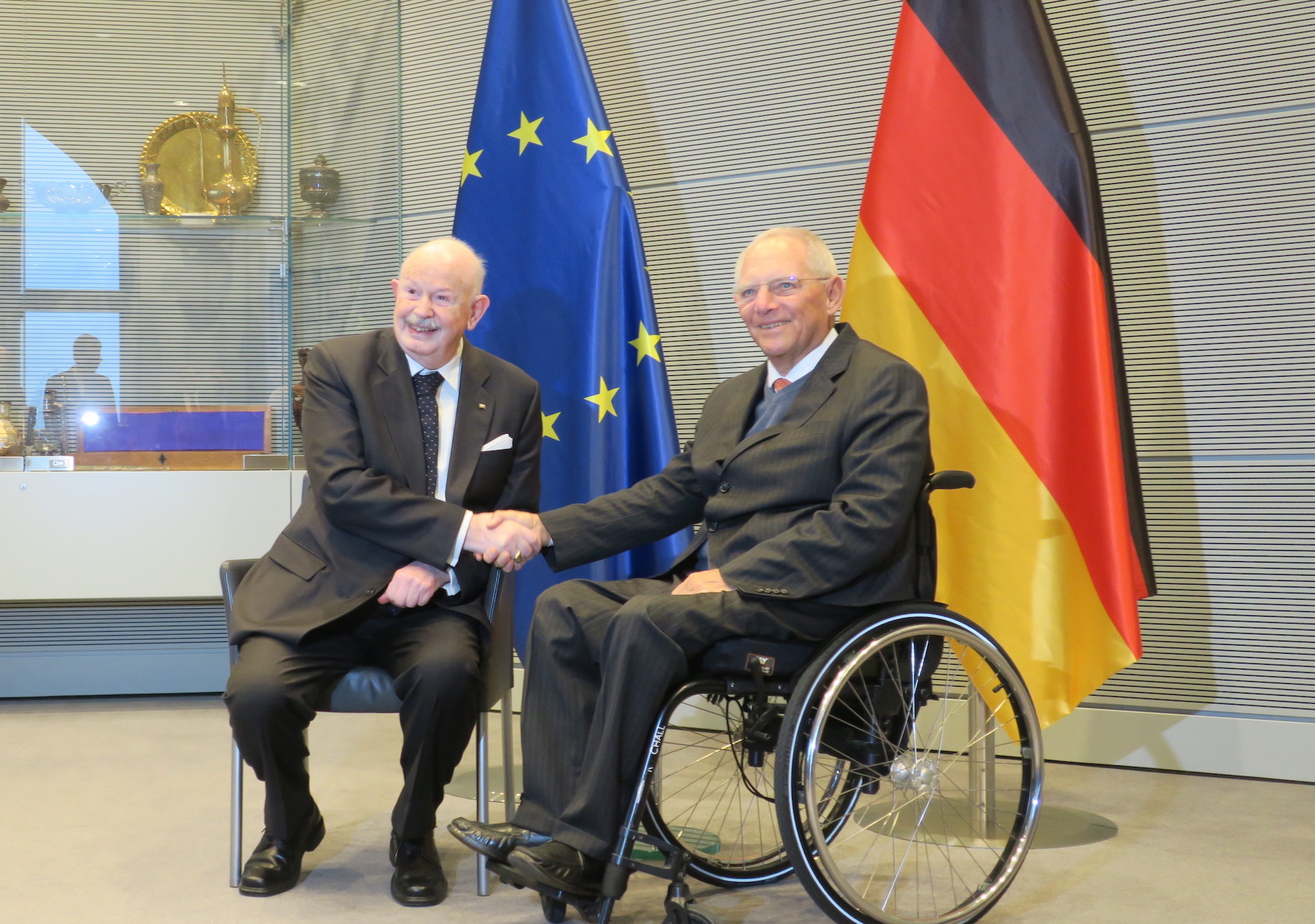 Der Großmeister auf Staatsbesuch in Deutschland: Am Donnerstag Begegnung mit Bundespräsident Steinmeier und Bundestagspräsident Schäuble