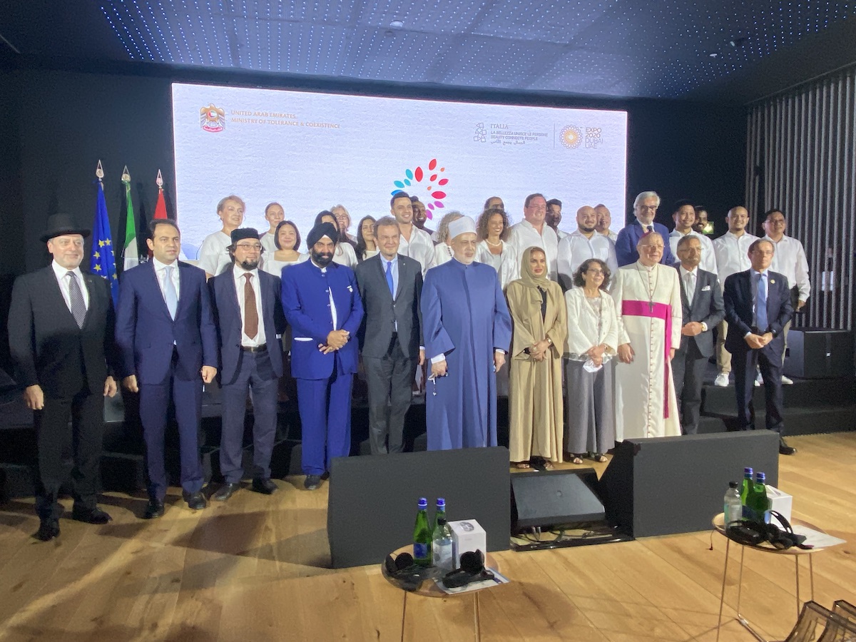 La Soberana Orden de Malta, en la Cumbre Mundial Interreligiosa de Dubái en el Día Internacional de la Tolerancia