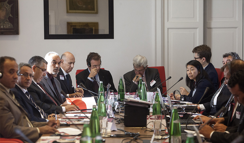 The Order of Malta and Forward Thinking hold a meeting in the presence of two Libyan delegations respectively representing Tobruk and Tripoli.