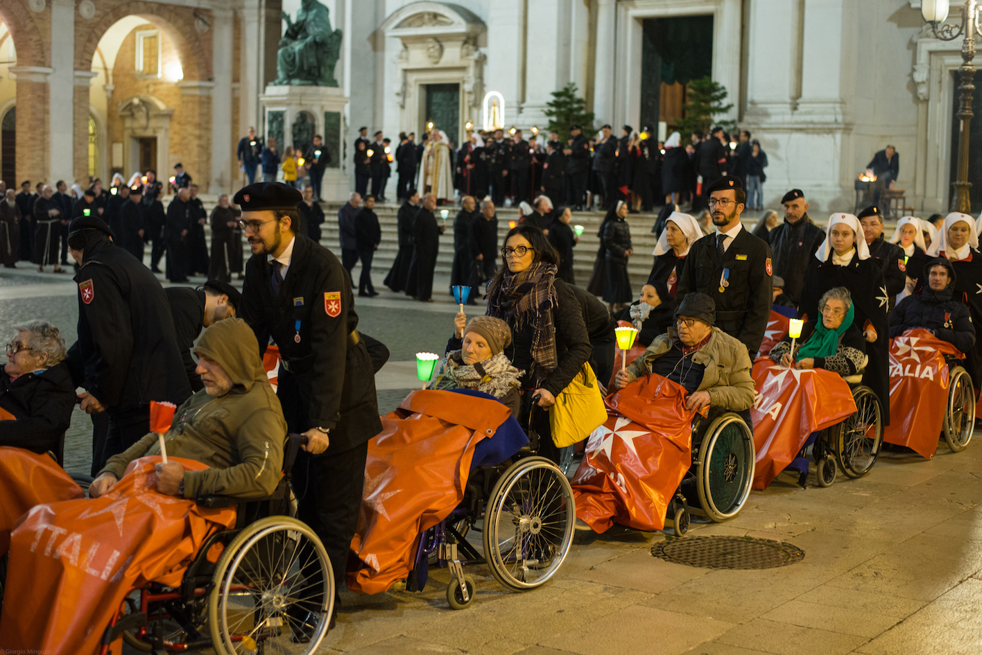 “Thank you, thank you, thank you!” Grand Master to pilgrims at Our Lady of Loreto Shrine