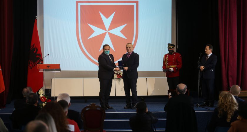 “Mother Teresa” Award for 25th Anniversary of Order of Malta’s Albanian Voluntary Service