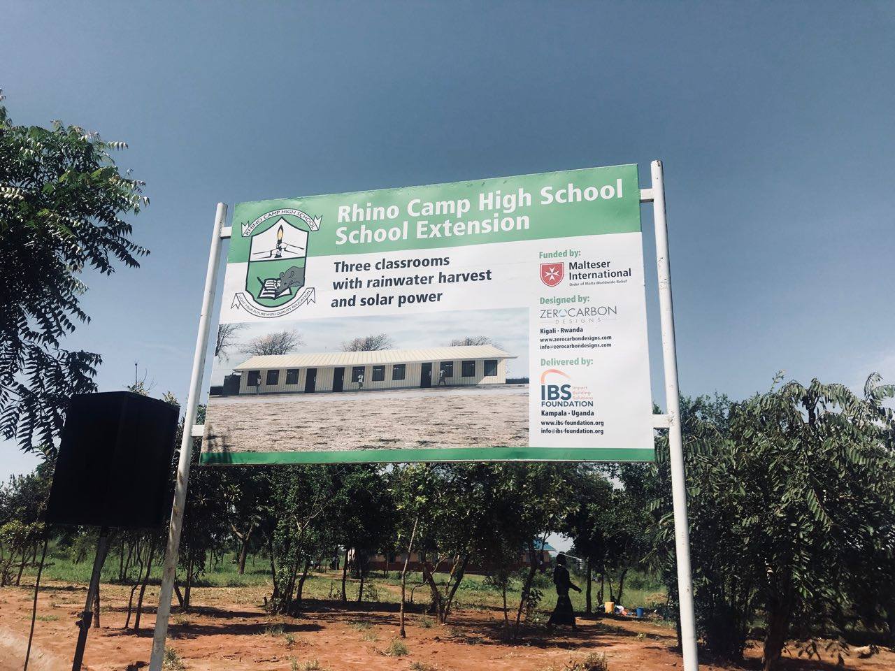 Scuola ecologica inaugurata nel campo profughi di Rhino nell’Uganda settentrionale