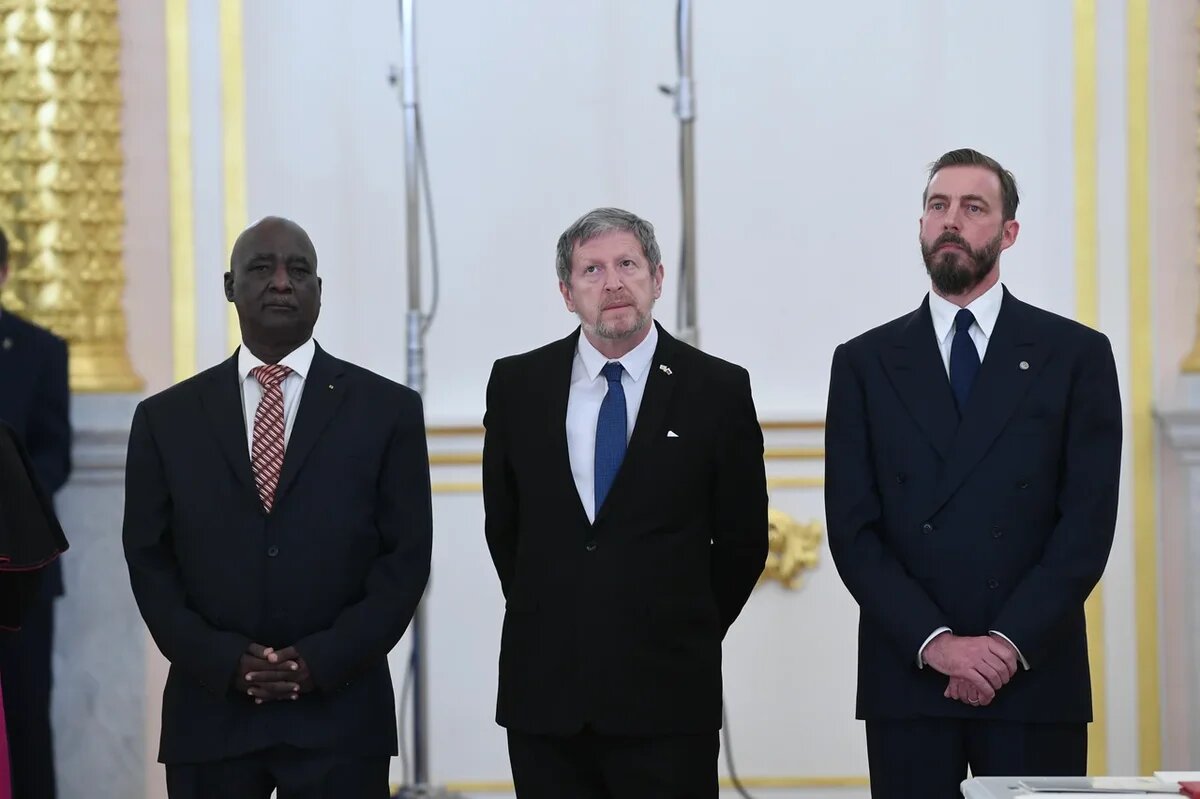 Der Präsident der Russischen Föderation nahm das Beglaubigungsschreiben von neuem Botschafter des Souveränen Malteserordens