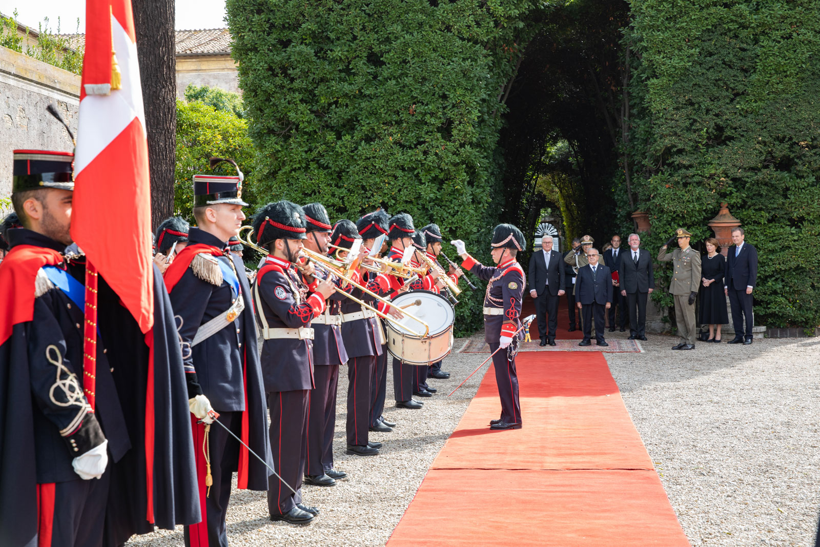 Il Presidente tedesco Frank-Walter Steinmeier ricevuto dal Sovrano Ordine di Malta