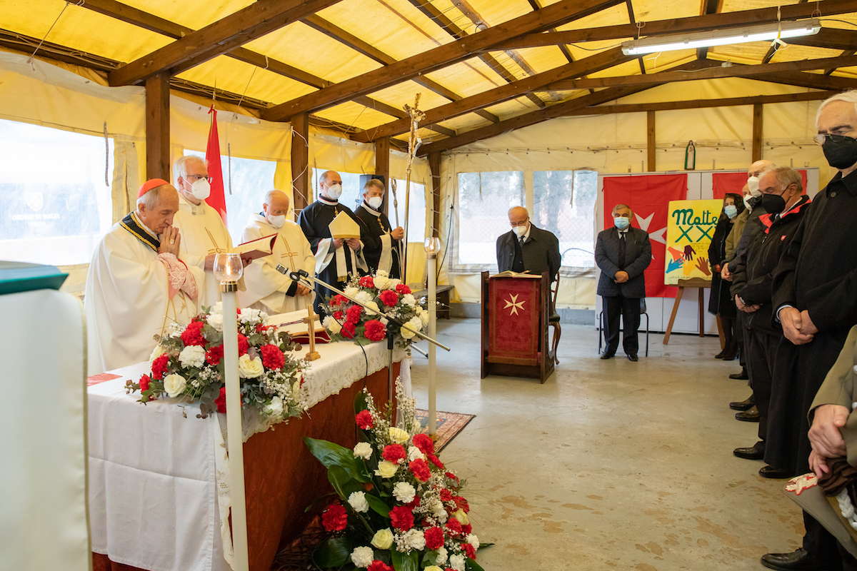 Il Cardinale Tomasi nella Comunità Matteo 25