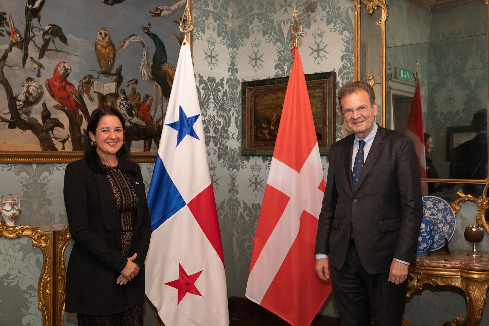 Grand Chancellor receives Deputy Minister of Foreign Relations of Panama