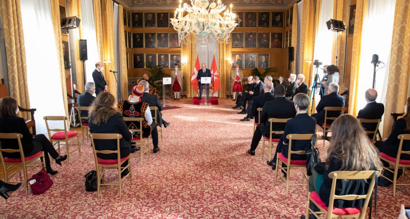 Discurso del Lugarteniente del Gran Maestre Frey Marco Luzzago ante el cuerpo diplomático acreditado ante la Soberana Orden de Malta