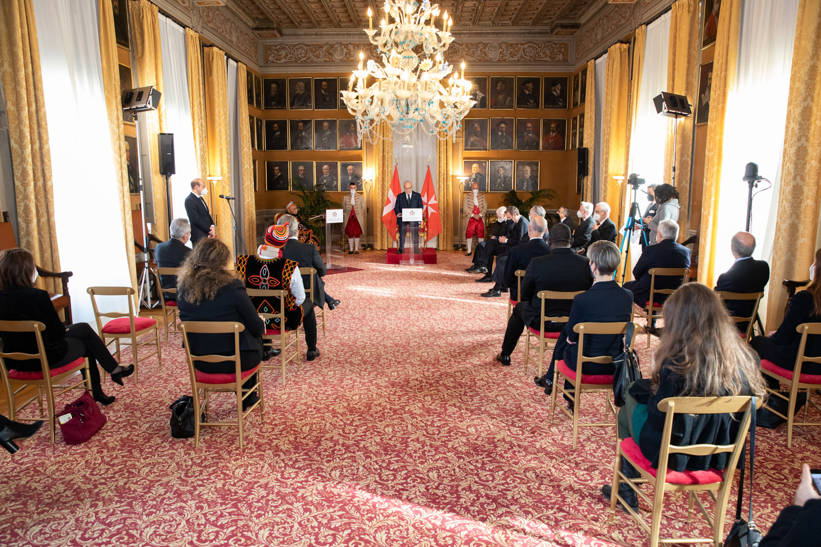 Speech by the Lieutenant of the Grand Master Fra’ Marco Luzzago to the Diplomatic Corps accredited to the Sovereign Order of Malta