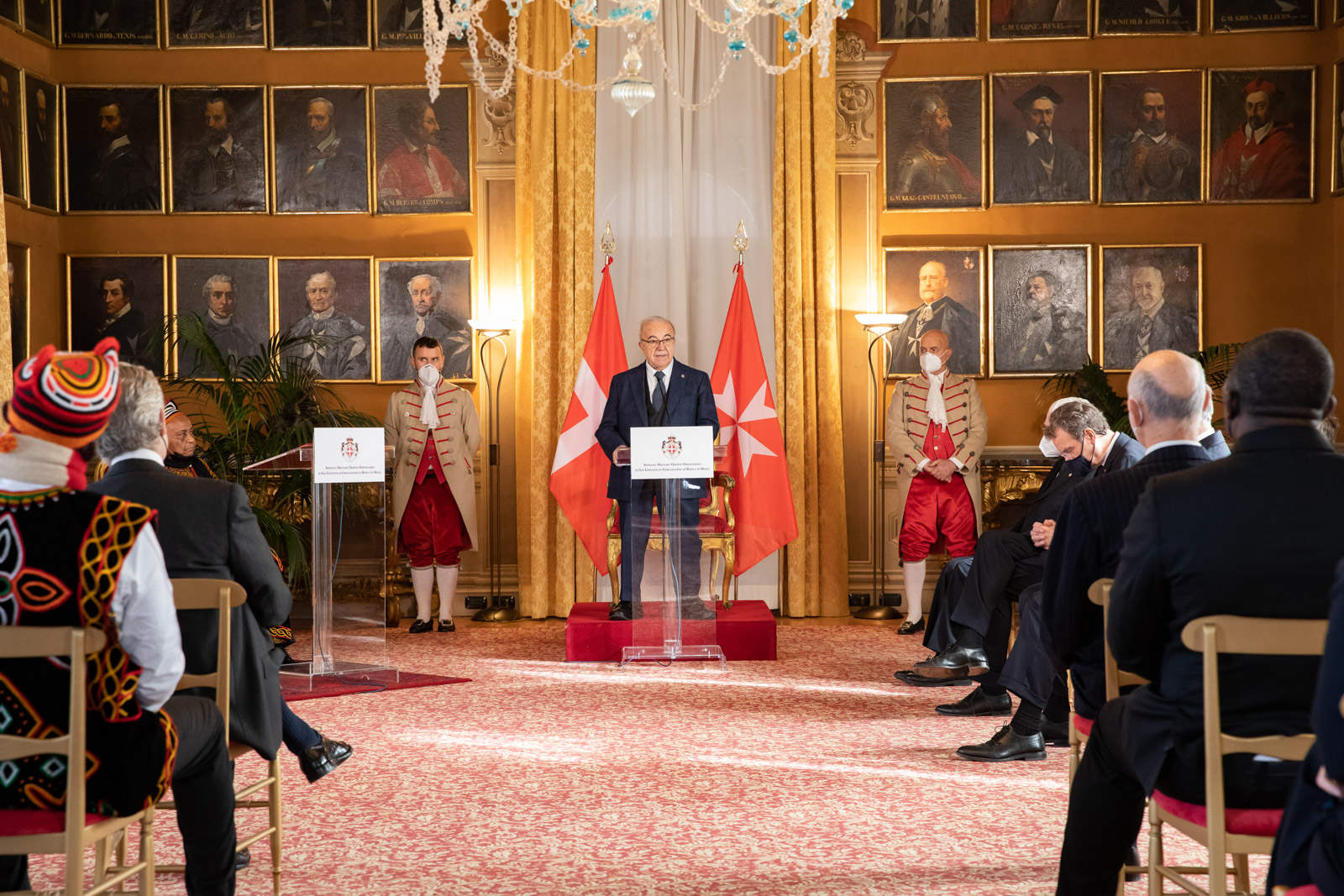 Speech by the Lieutenant of the Grand Master Fra’ Marco Luzzago to the Diplomatic Corps accredited to the Sovereign Order of Malta
