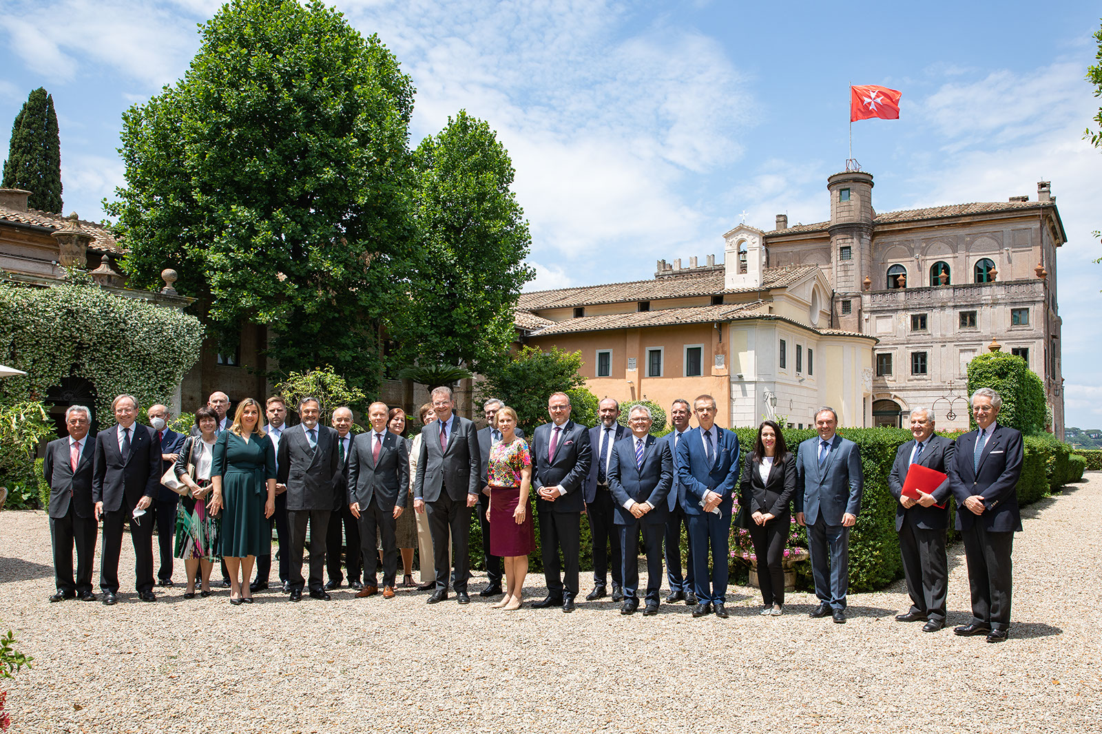 The Grand Chancellor meets European Ambassadors to discuss common challenges ahead