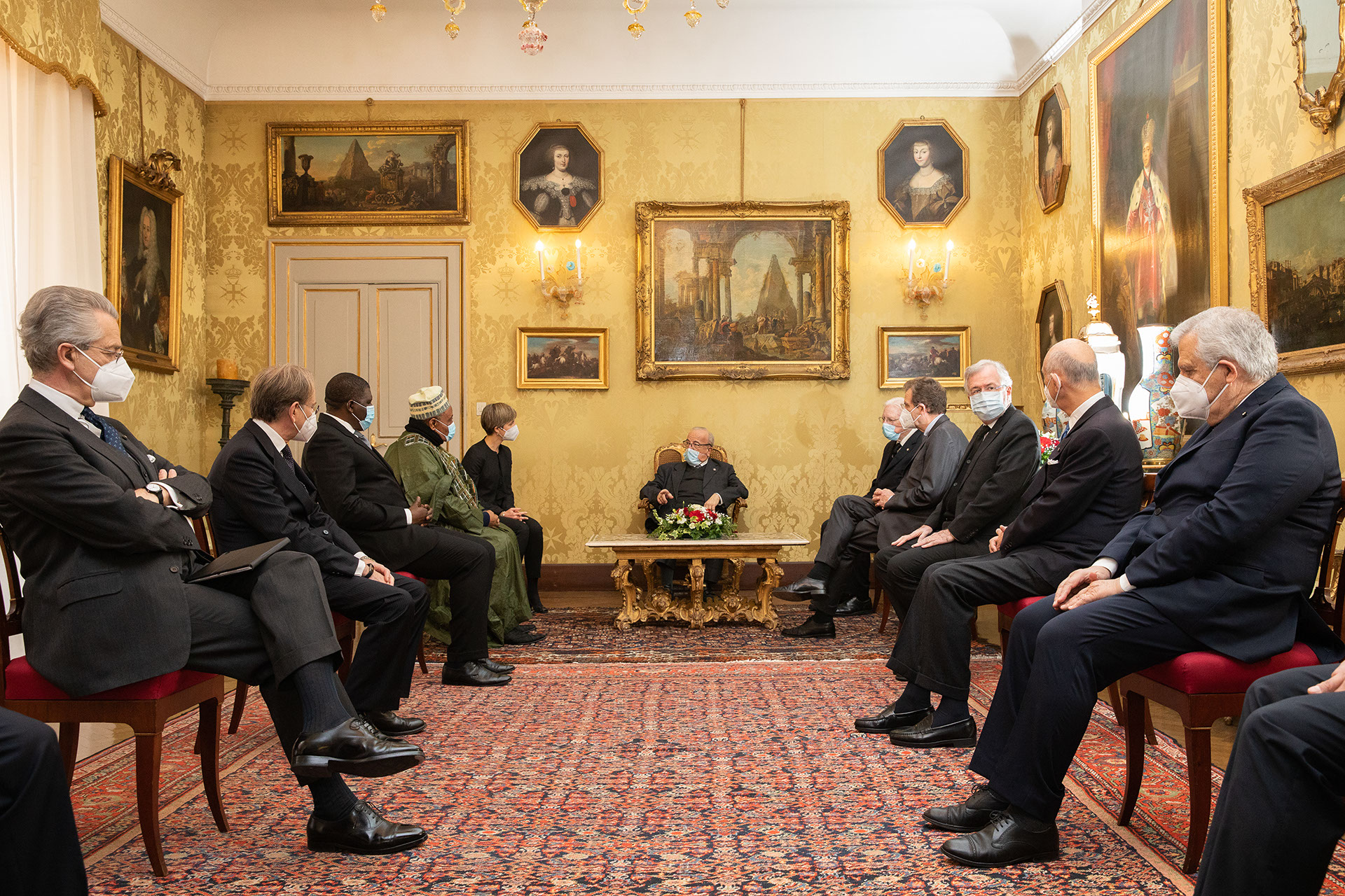 Discours du Lieutenant de Grand Maître S. E. Fra’ Marco Luzzago au Corps diplomatique accrédité près l’Ordre souverain de Malte