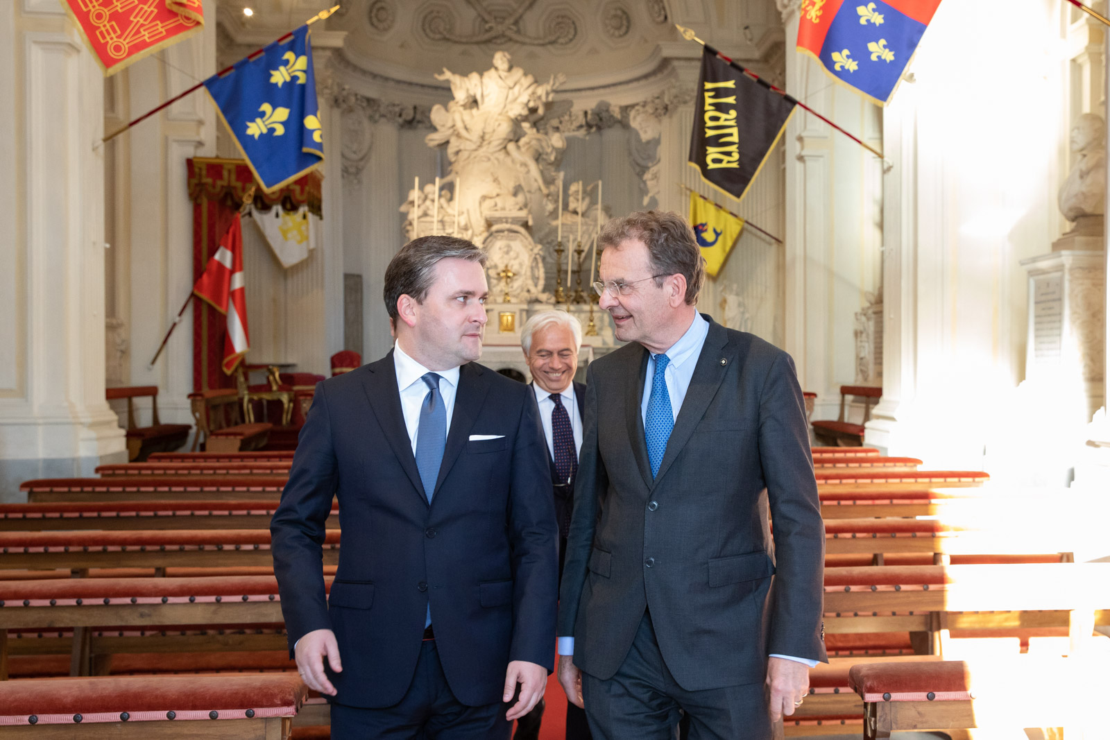  The Grand Chancellor receives Minister of Foreign Affairs of the Republic of Serbia