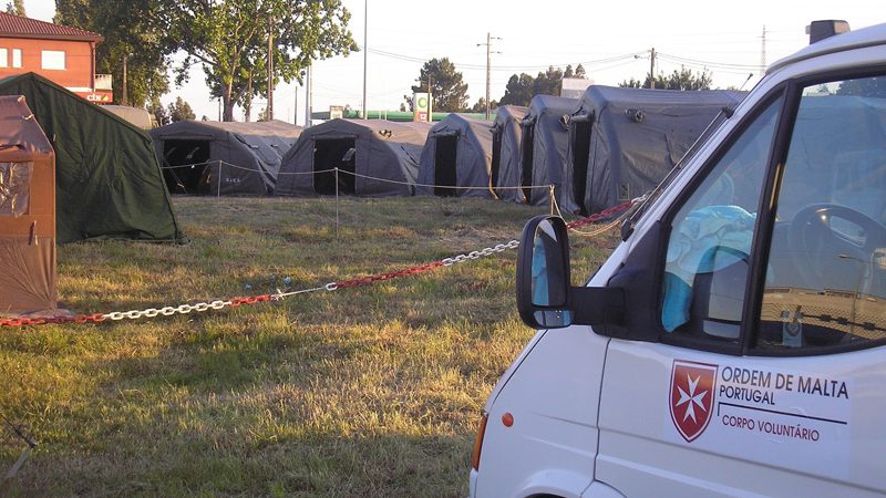 Support have been offered free of charge to the thousands of pilgrims walking to Fatima