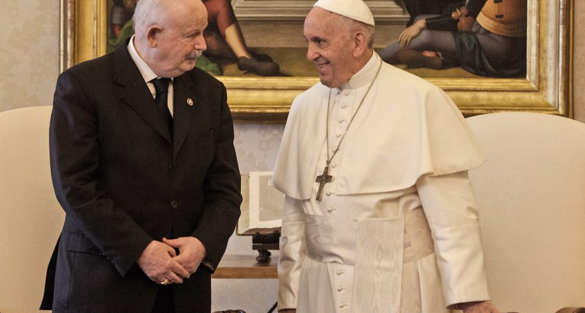 Il Gran Maestro scrive al Papa nella Giornata mondiale della pace