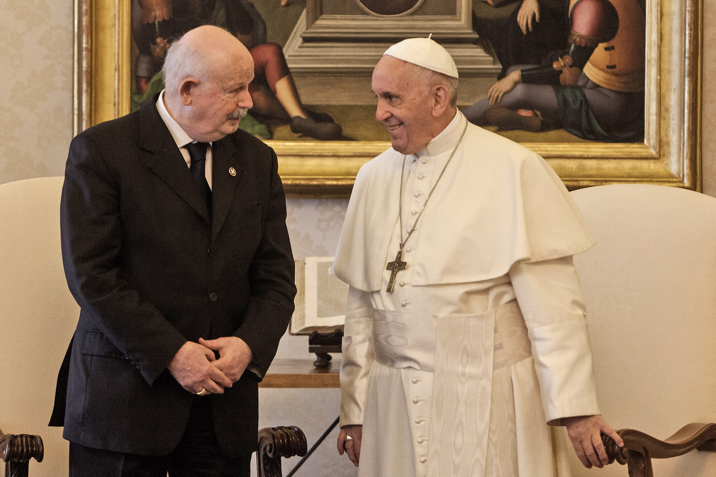 El Gran Maestre escribe al Papa con motivo de la Jornada Mundial de la Paz