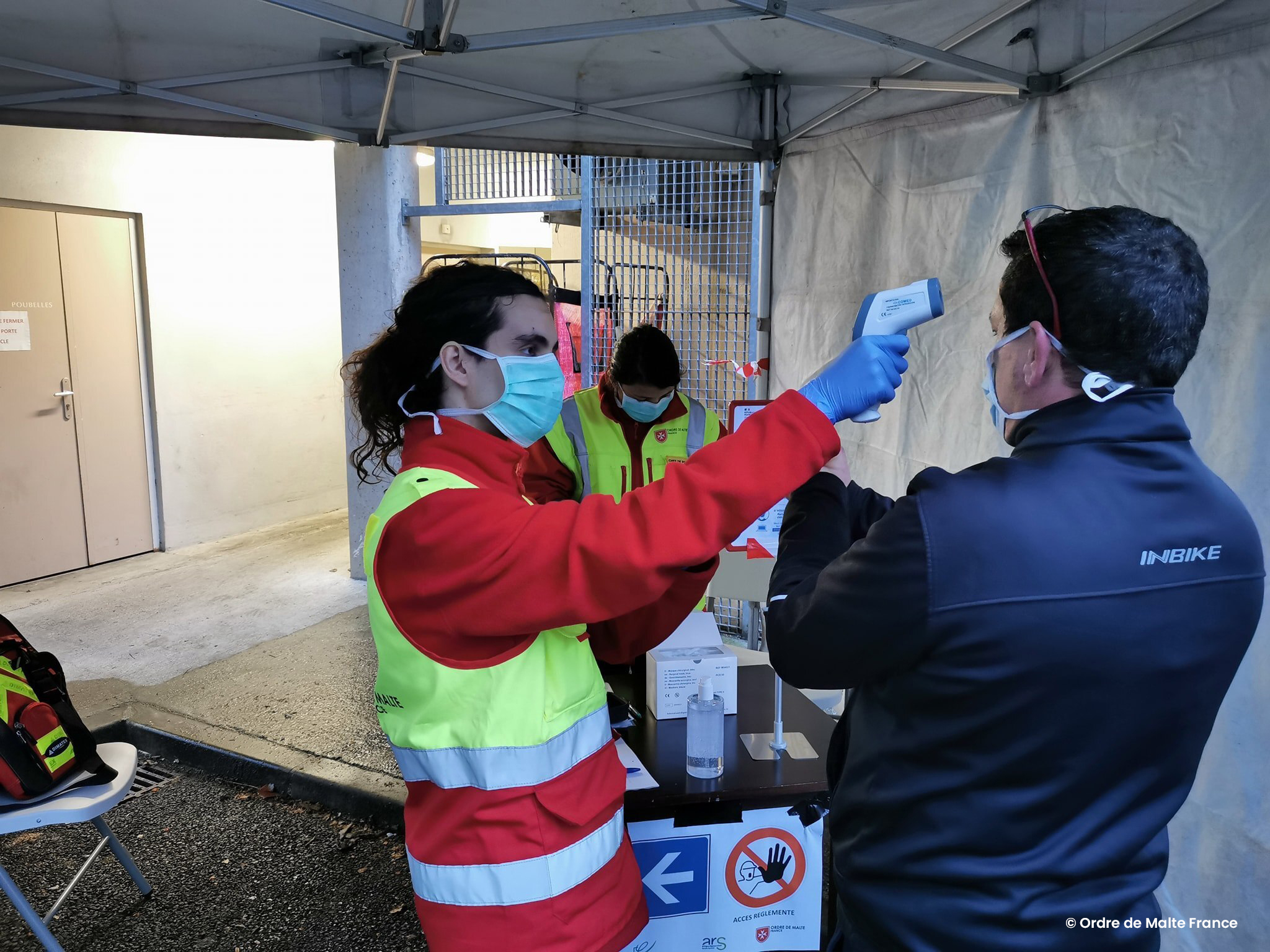 L’Ordine di Malta in Francia in prima linea nell’emergenza Covid 19 dopo il nuovo record negativo di casi registrati