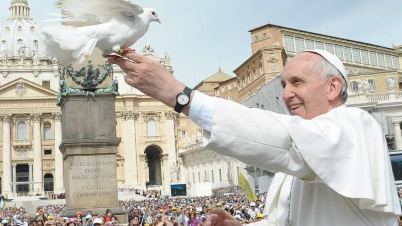 El Gran Maestre escribe al Papa con motivo del 50º Día Mundial de la Paz