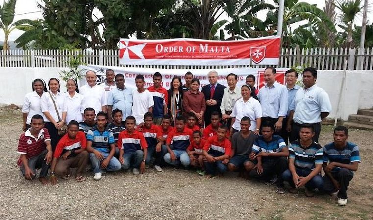 Los proyectos de la Orden de Malta en Timor Oriental