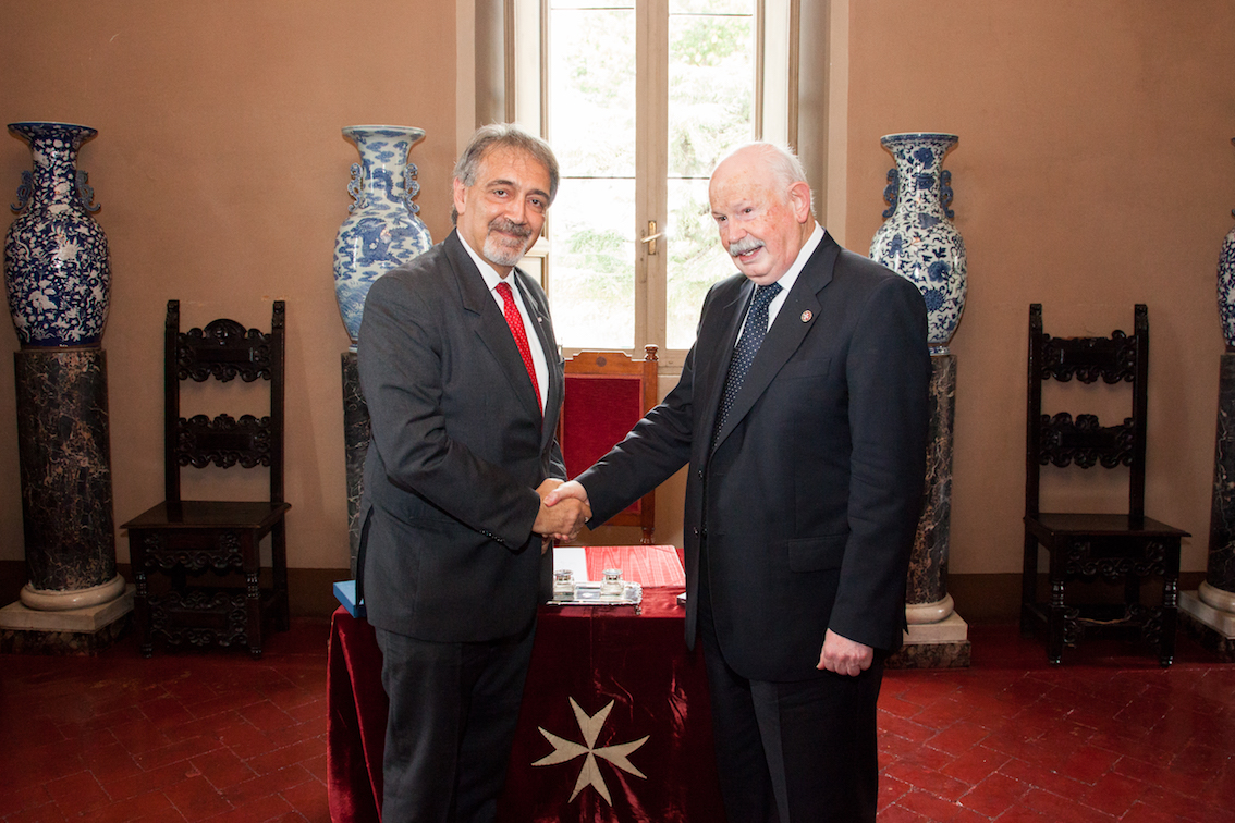 La Orden de Malta y la Cruz Roja, unidos por el mismo hilo conductor: ayudar a los que sufren