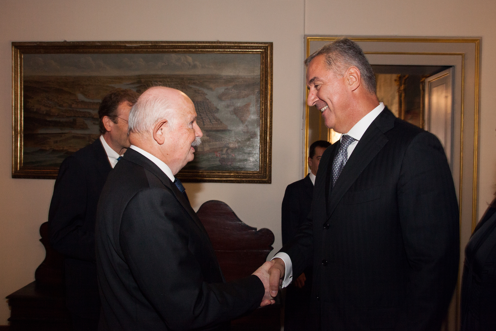 Le président du Monténégro au Palais magistral