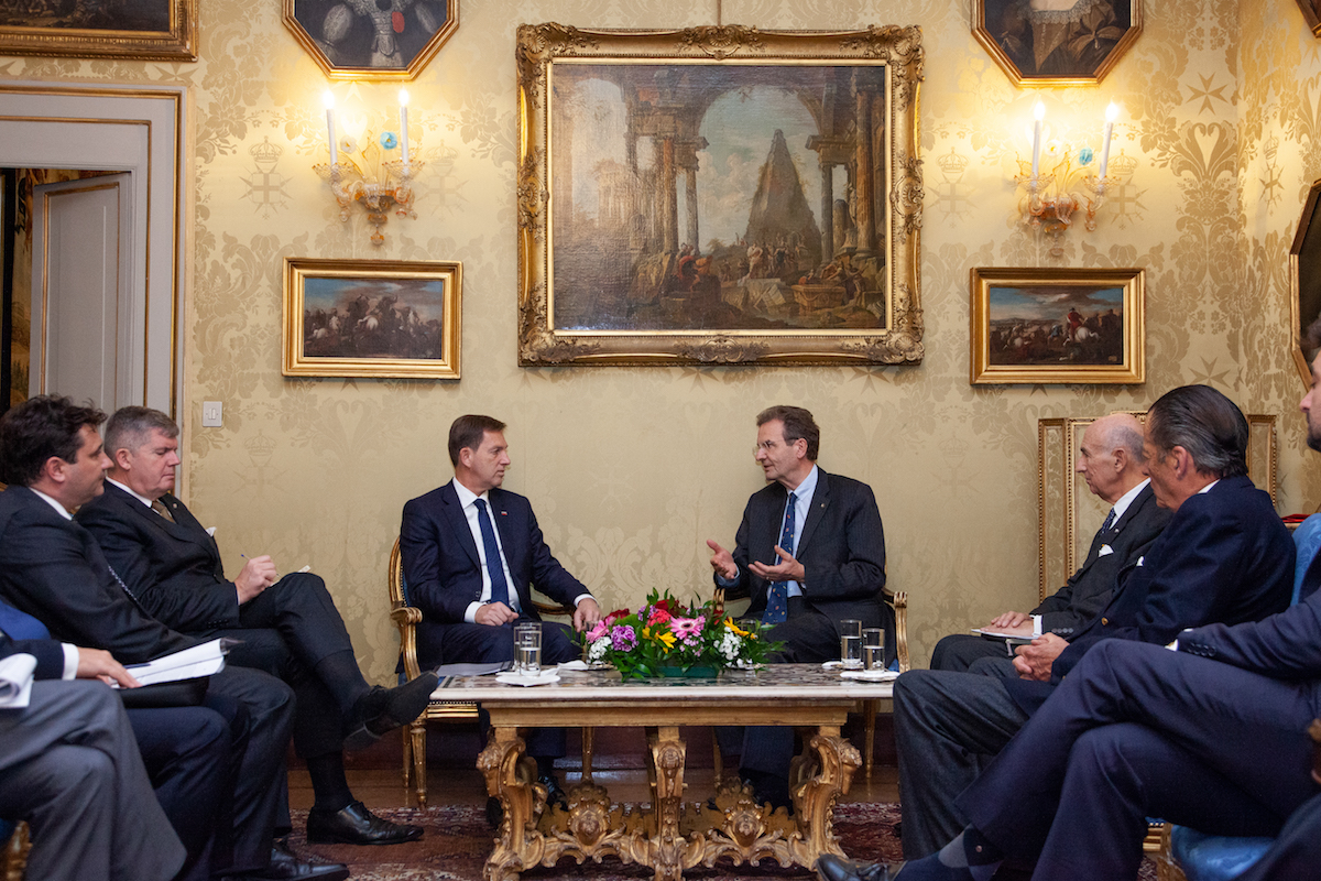 Rencontre avec le Vice-Premier ministre slovène, Miro Cerar