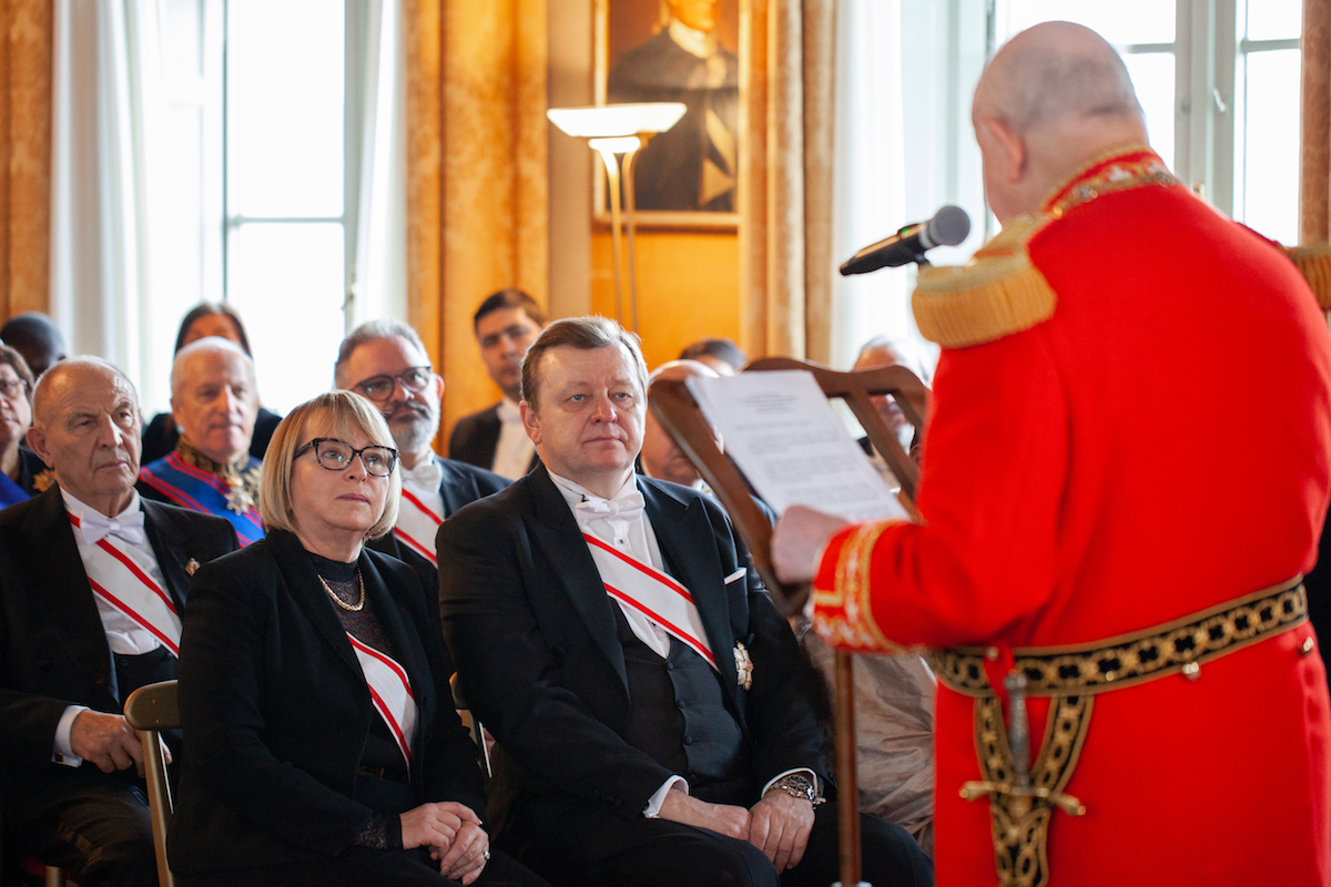 Discours du Grand Maître au Corps diplomatique accrédité près l’Ordre souverain de Malte