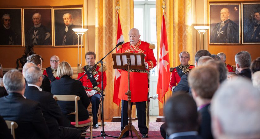 Rede des Großmeisters vor dem beim Souveränen Malteserorden akkreditierten Diplomatischen Korps