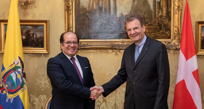 A renewed friendship between Ecuador and the Order of Malta