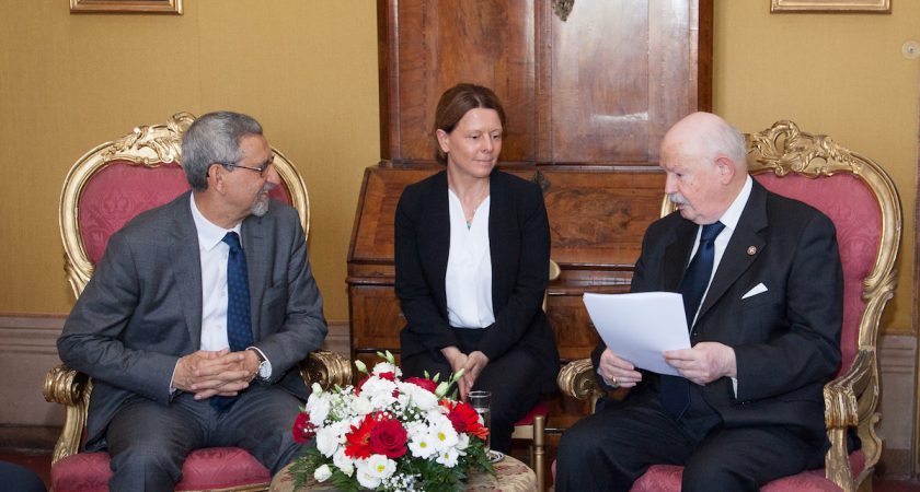 Erster Besuch eines Präsidenten der Republik Kap Verde beim Souveränen Malteserorden