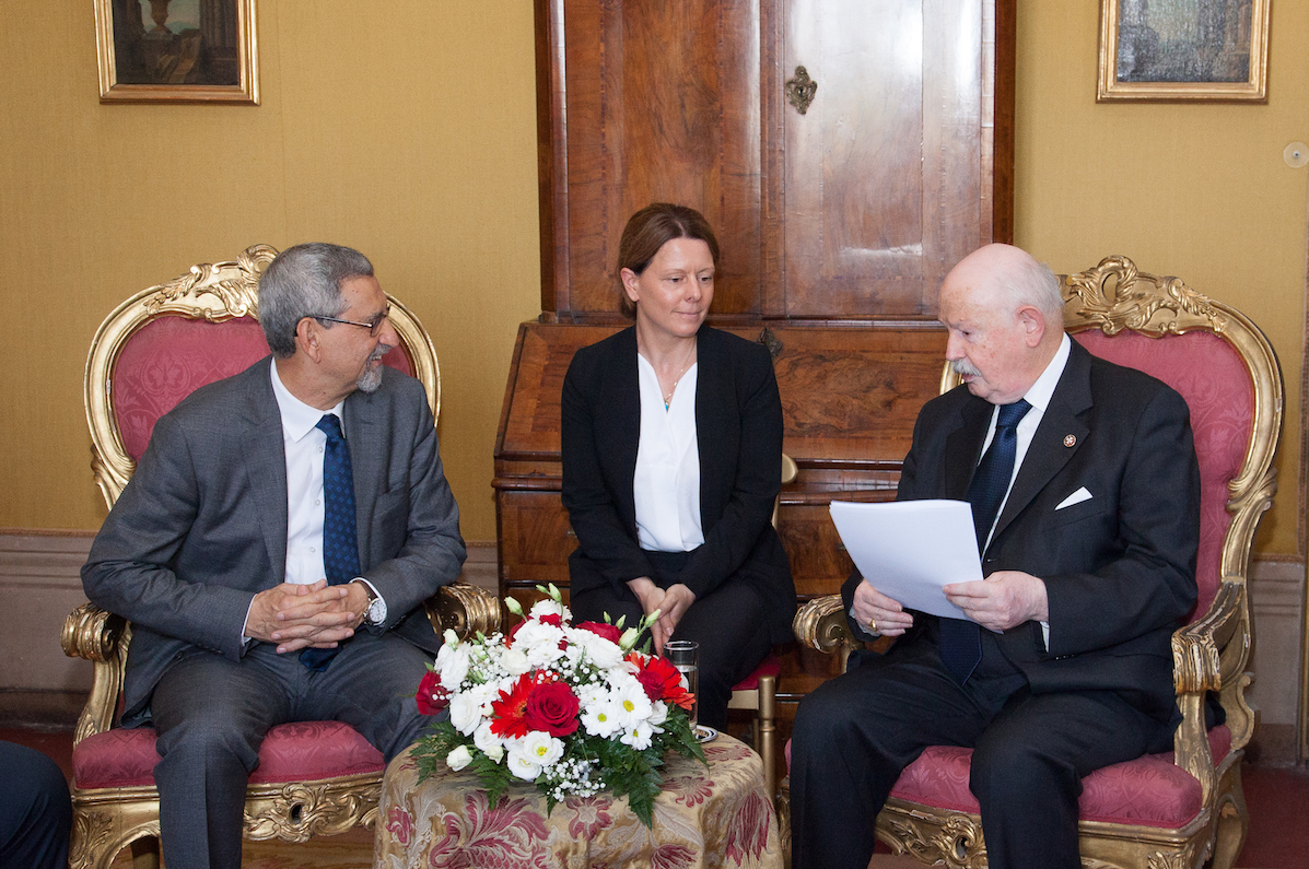 Primera visita de un presidente de la República de Cabo Verde a la Soberana Orden de Malta