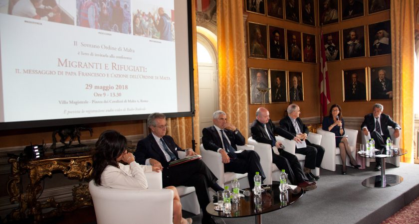 Conférence « Migrants et réfugiés » à Rome: message du pape François et action de l’Ordre de Malte