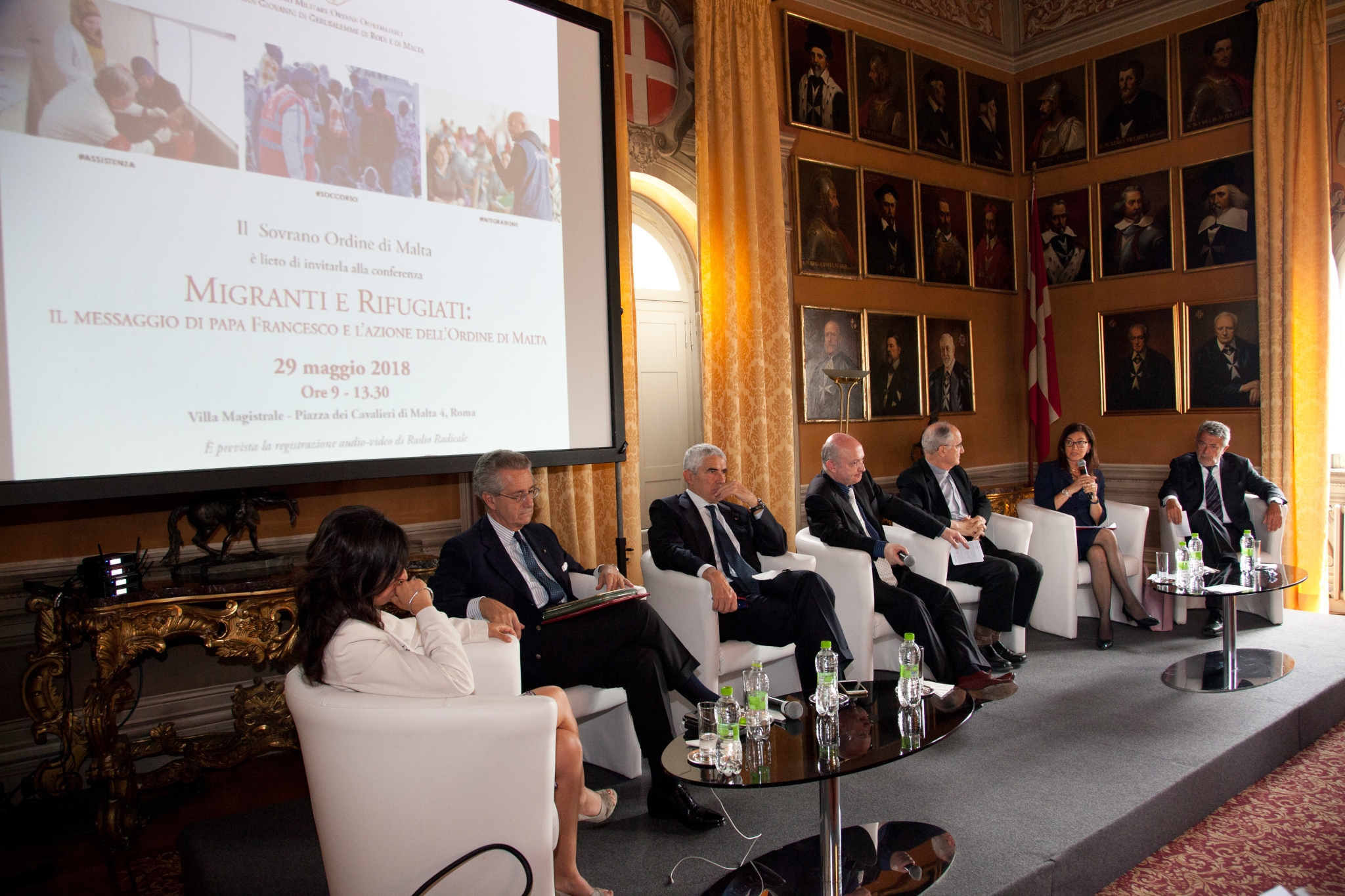 Se celebra en Roma la conferencia «Migrantes y refugiados: el mensaje del Papa Francisco y la acción de la Orden de Malta»