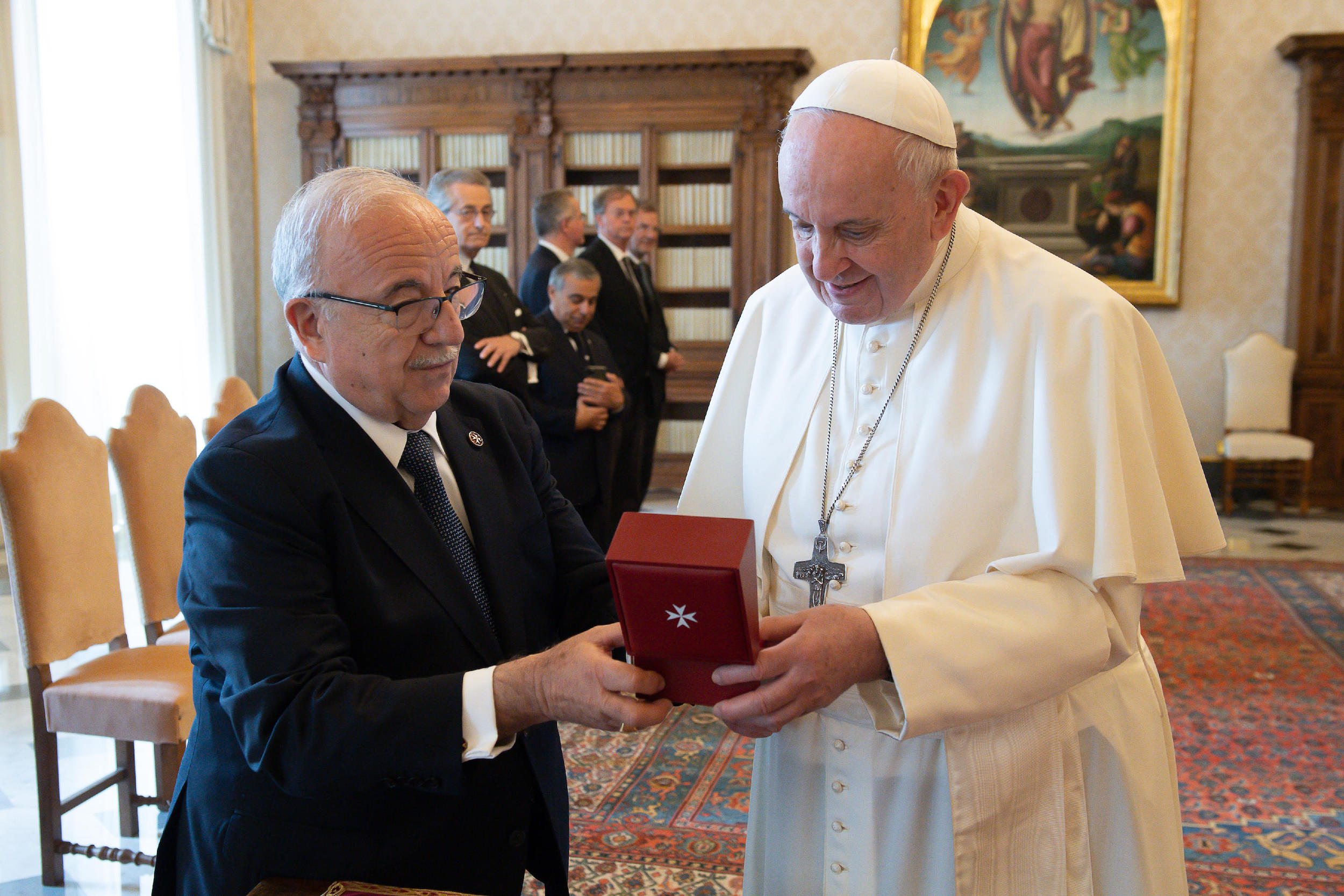 Der Statthalter des Großmeisters schreibt zum Weltfriedenstag an Papst Franziskus