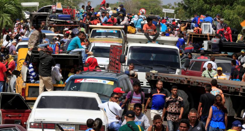 La organización de ayuda de la Orden de Malta aporta ayuda de emergencia a los refugiados venezolanos huidos a Colombia