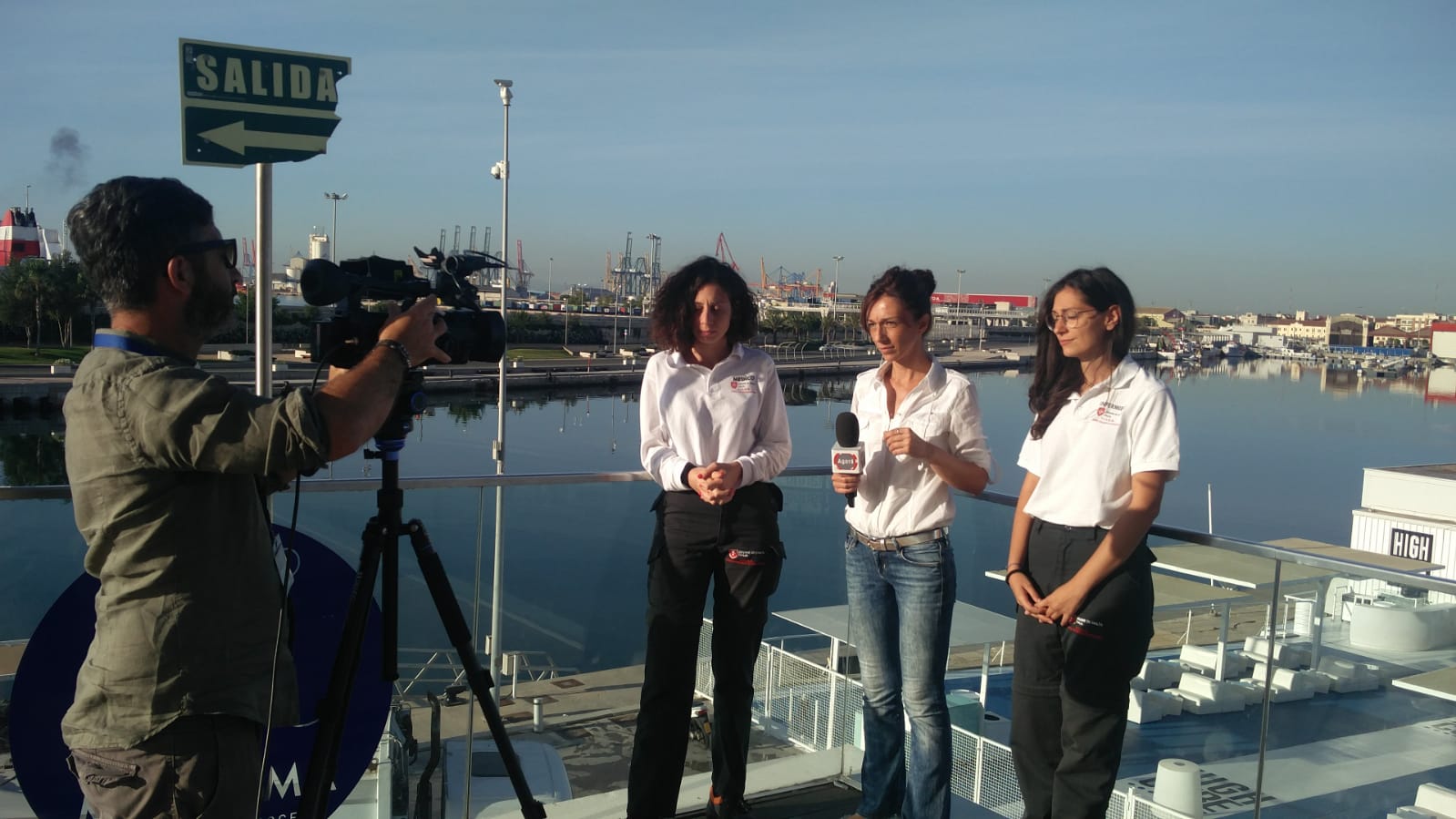 Migranti Aquarius, team medico Ordine di Malta su nave Dattilo: “Negli occhi la speranza di un futuro migliore”
